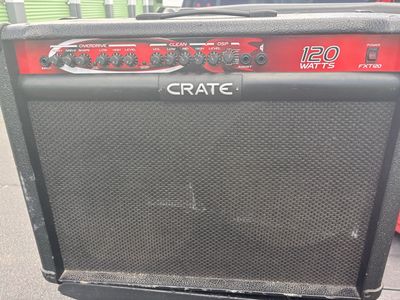 Crate FXT120 120-Watt Guitar Amplifier with Overdrive and DSP Effects nice