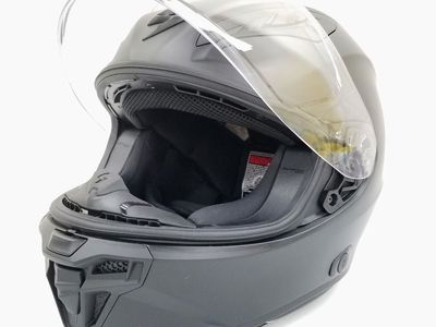 Scorpion Exo-R430 Full-Face Helmet Solid (Matte Black Large) (75-3235L-L-R3-S2)