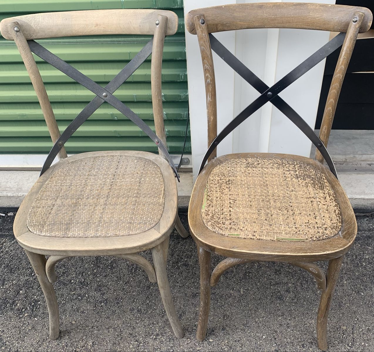 2 VINTAGE BENTWOOD ACCENT CHAIRS