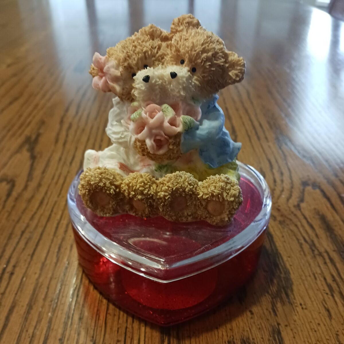Valentines candy dish