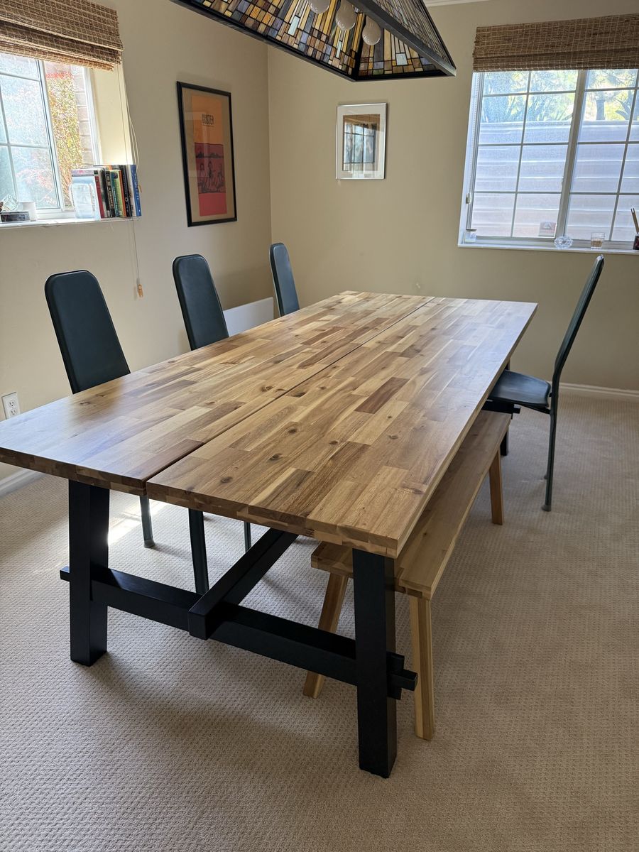 Ikea Acacia Dining Table