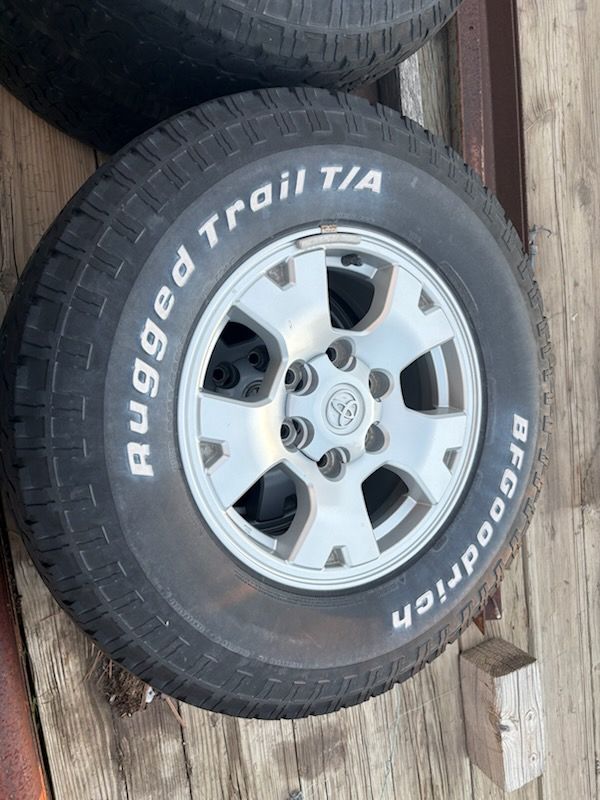 265/70/R16 tires and wheels