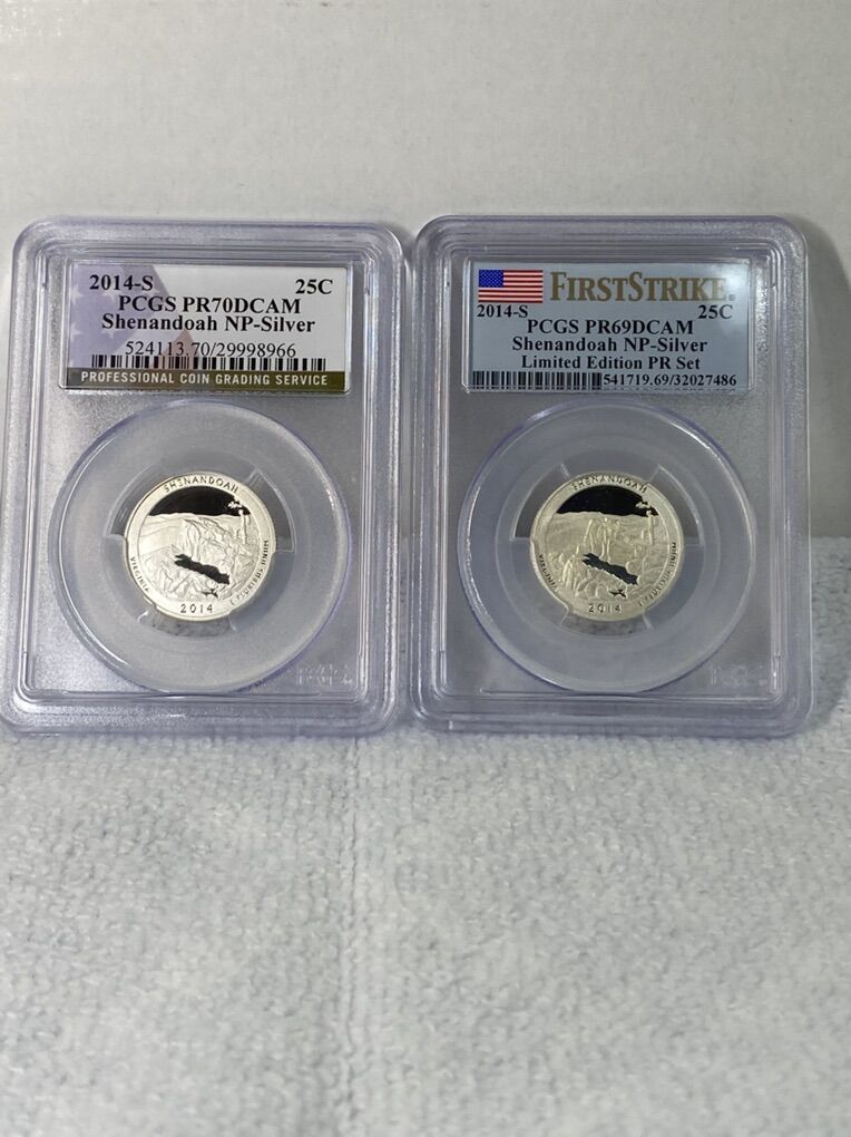 2914-S Shenandoah National Park Silver Quarters