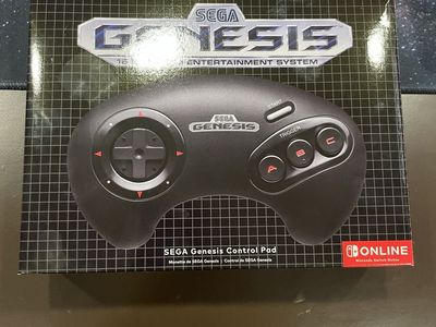 SEGA Genesis Control Pad for Nintendo Switch Online - New, Wireless Controller