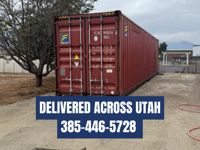 Conex Box 20ft 40ft Shipping Container – Utah – In Stock Now