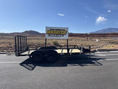 2026 RawMaxx Jet Black 7X14 UTX 7K Utility with 4'