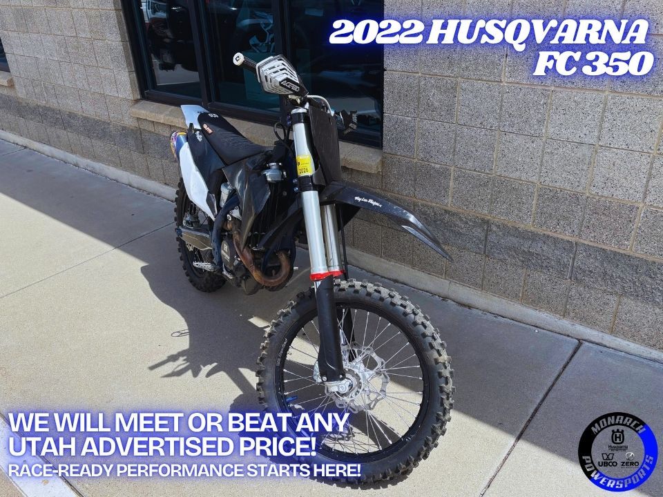 2022 Husqvarna FC 350 – Pre-Owned  NOW ONLY $7,999!