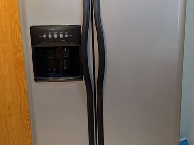 Refridgerator - Fridgidaire model#FR56LF7JM5, side by side