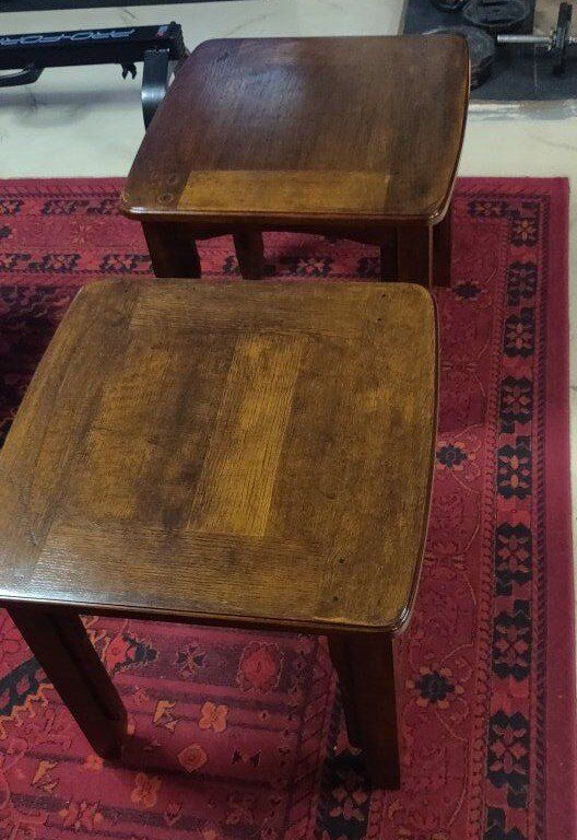 Two end tables
