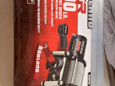 New Badland ZXR 5000 lb. UTV/Powersport Winch - Item 56326