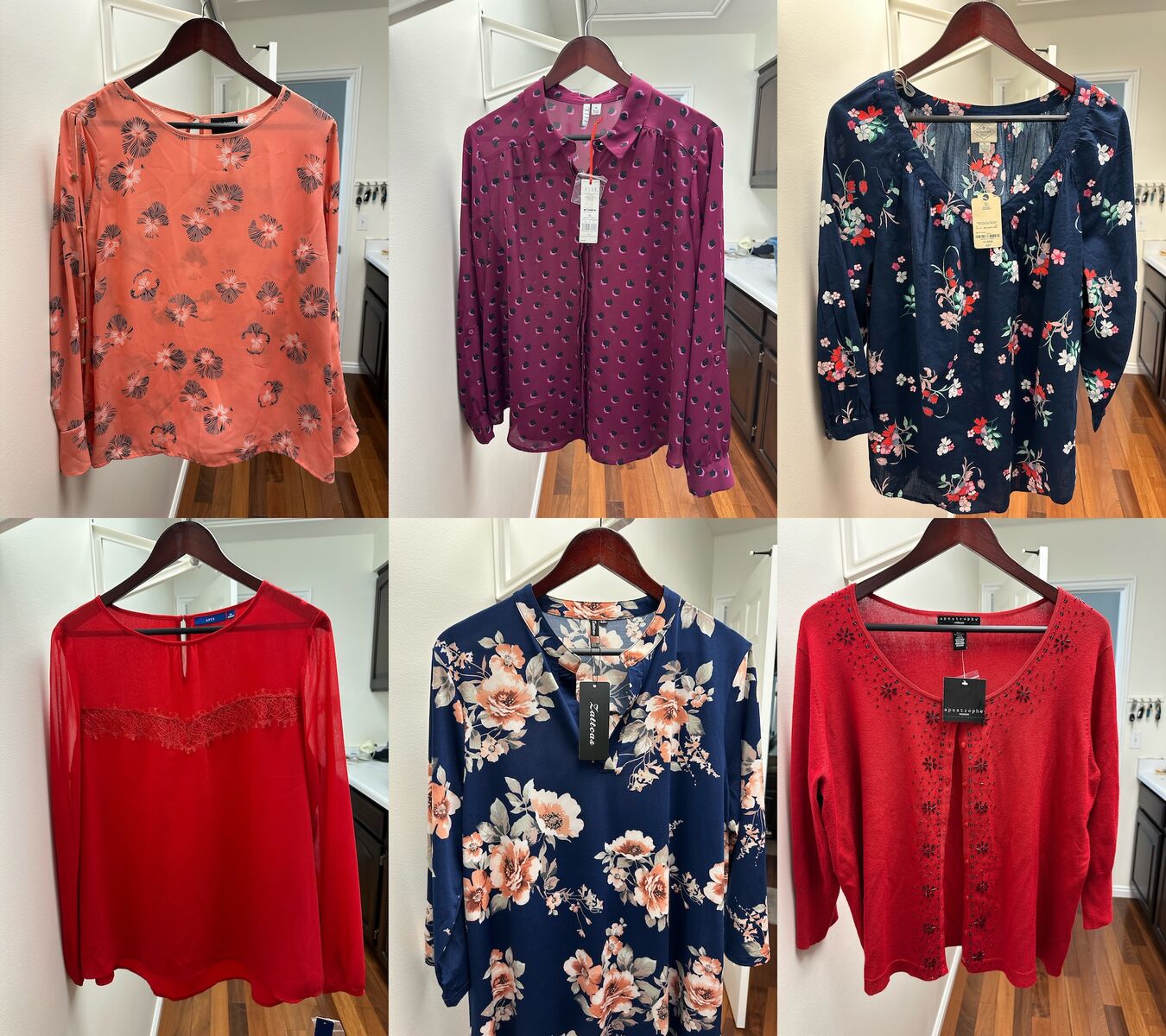 NEW Women's Dress Blouses XL (Read Ad for Pricing)