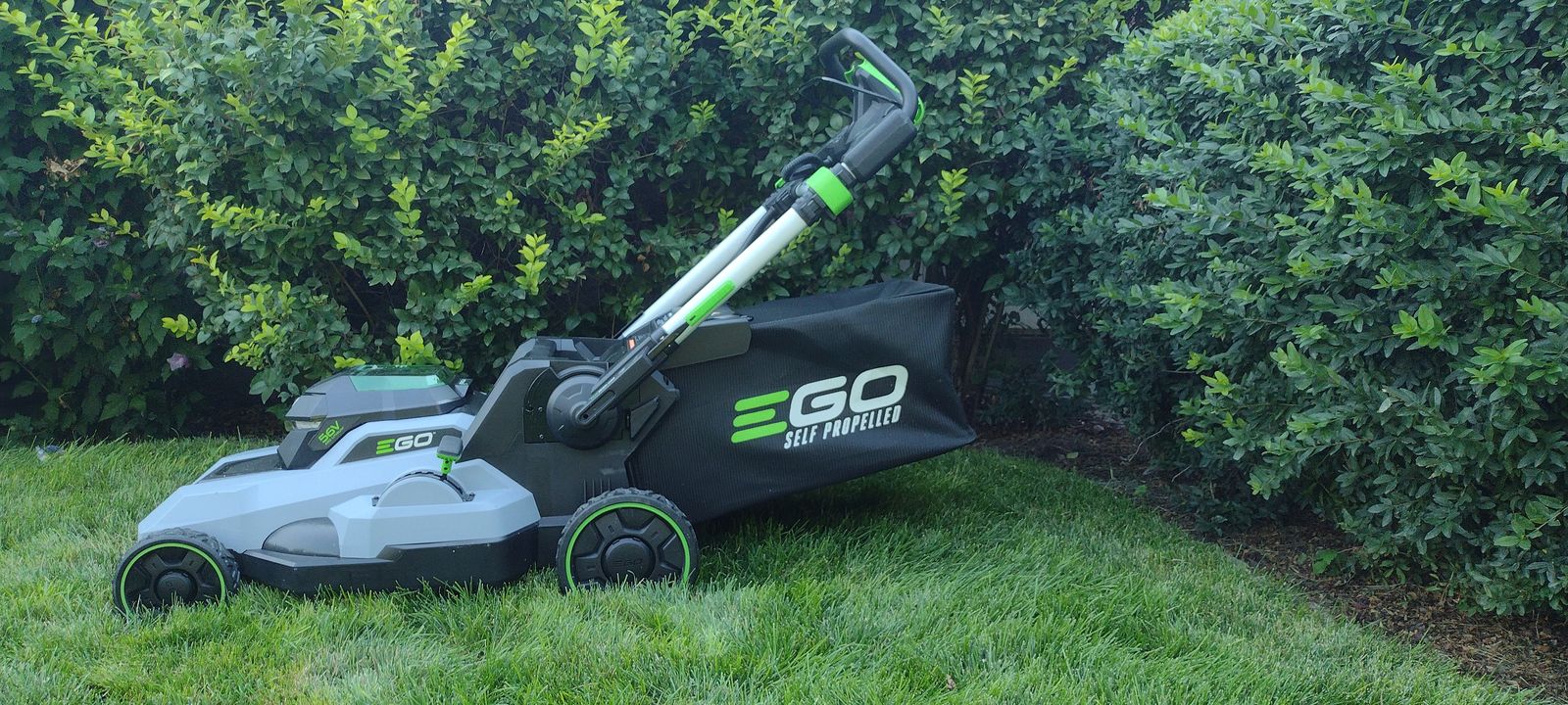 Brand new EGO battery lawnmower