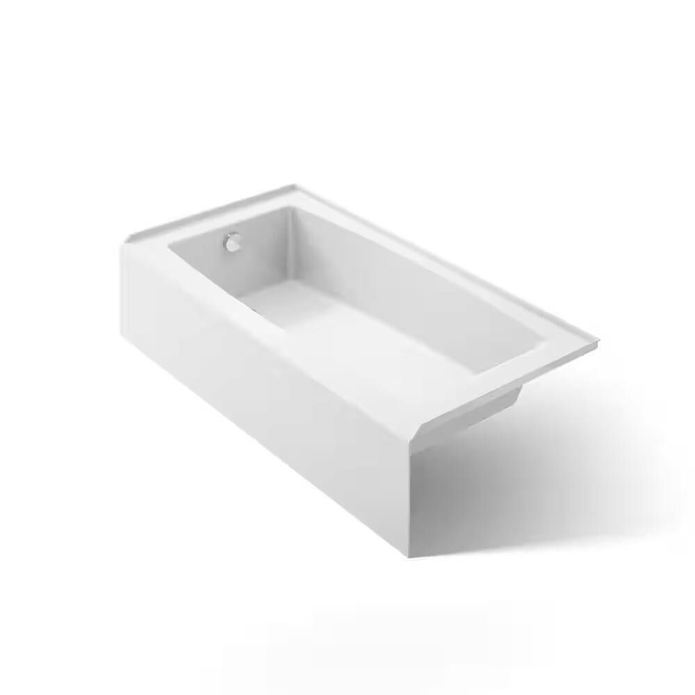 60" x 30.25", KOHLER Soaking Bathtub White
