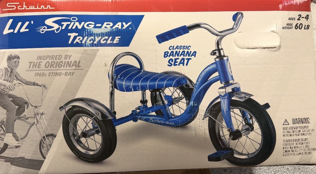 SCHWINN LIL’ STING-RAY TRICYCLE