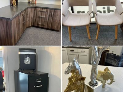 ONSITE Liquidations Auction Complete Cabinet Shop, BTEAM 5-21-2026, 10AM Cabinet Sets Tools, Counters EVERY thing Must GO!!!