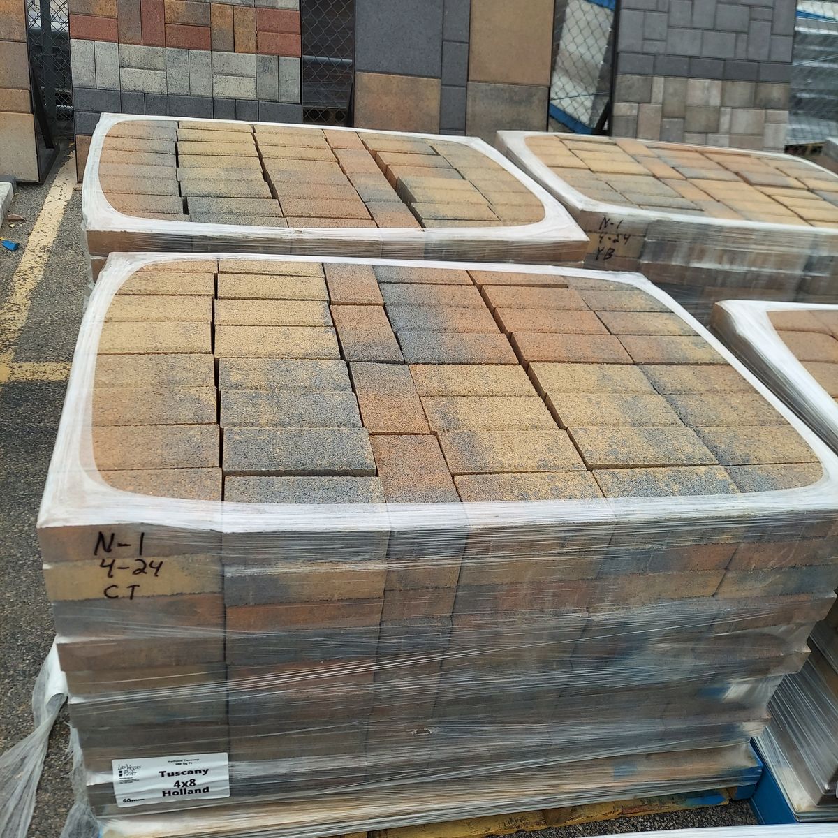 TUSCANY HOLLAND PAVERS (4x8)