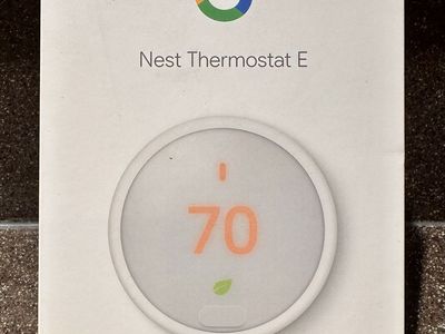 Google Nest Thermostat E (T4000ES, A0063) Programmable Smart WiFi, NEW & SEALED