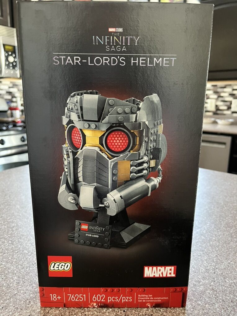 Lego- Star Lord Helmet NEW In Box