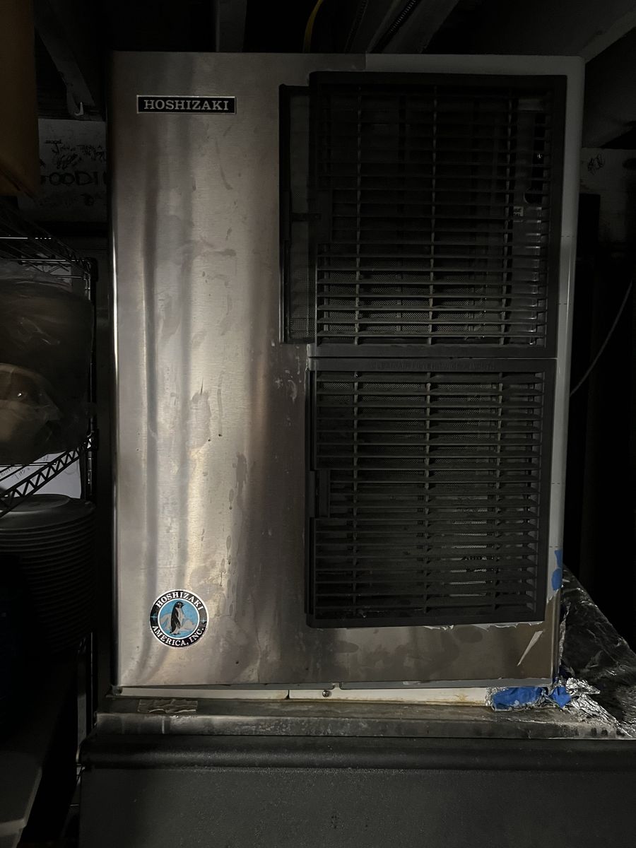 Hoshizaki America Commercial Ice Maker Machine Stainless Steel Kitchen Appliance