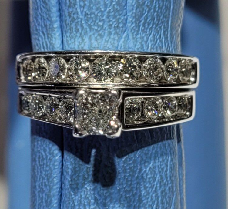 diamond princess cut 2 karat wedding ring