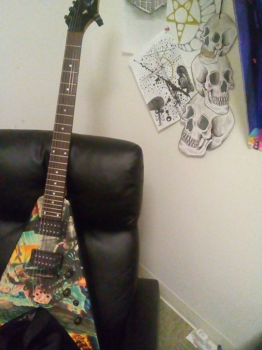 Dave Mustaine Dean .Crate 350 watt head