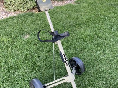 Wilson Collapsible Golf Pull Cart with removeable wheels