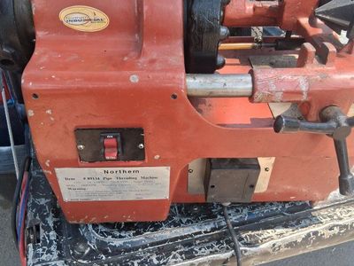 Northern #89134 Industrial Pipe Threading Machine 1/2"-2" NPT 110V 750W Single Phase