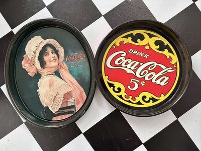 Old-fashioned Coca-Cola memorabilia