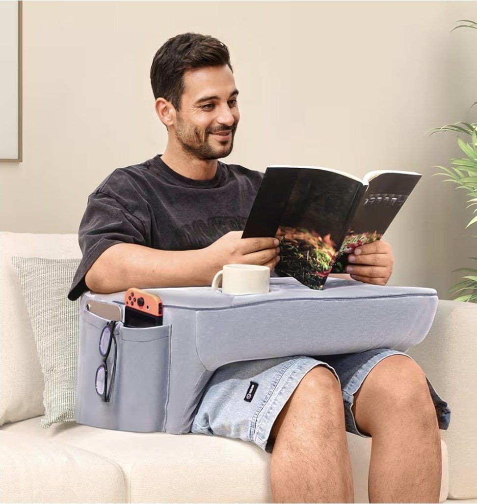 New Reading Lap Desk Pillow High-Density Memory