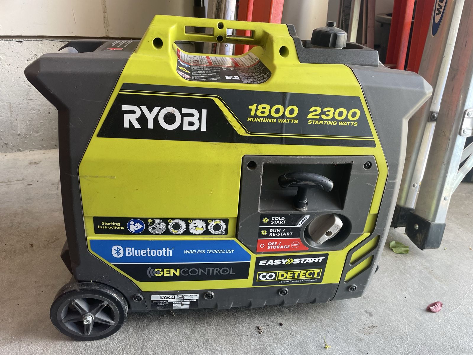 Ryobi 2300-Watt Super Quiet Inverter Generator