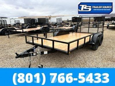 7x18 Built MAX Series Tandem Axle ATV Trailer - 7K GVWR - Ramp Gate
