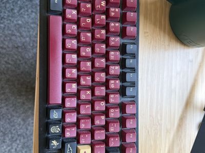 Glorious GMMK 75 Custom w/ GMK Red Samurai