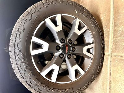 Falken Wildpeak AT4 275/55R20 All-Terrain Tires & TRD 20-inch Wheels Fit: Tundra. Sequoia, 4Runner, Land Cruiser, Lexus