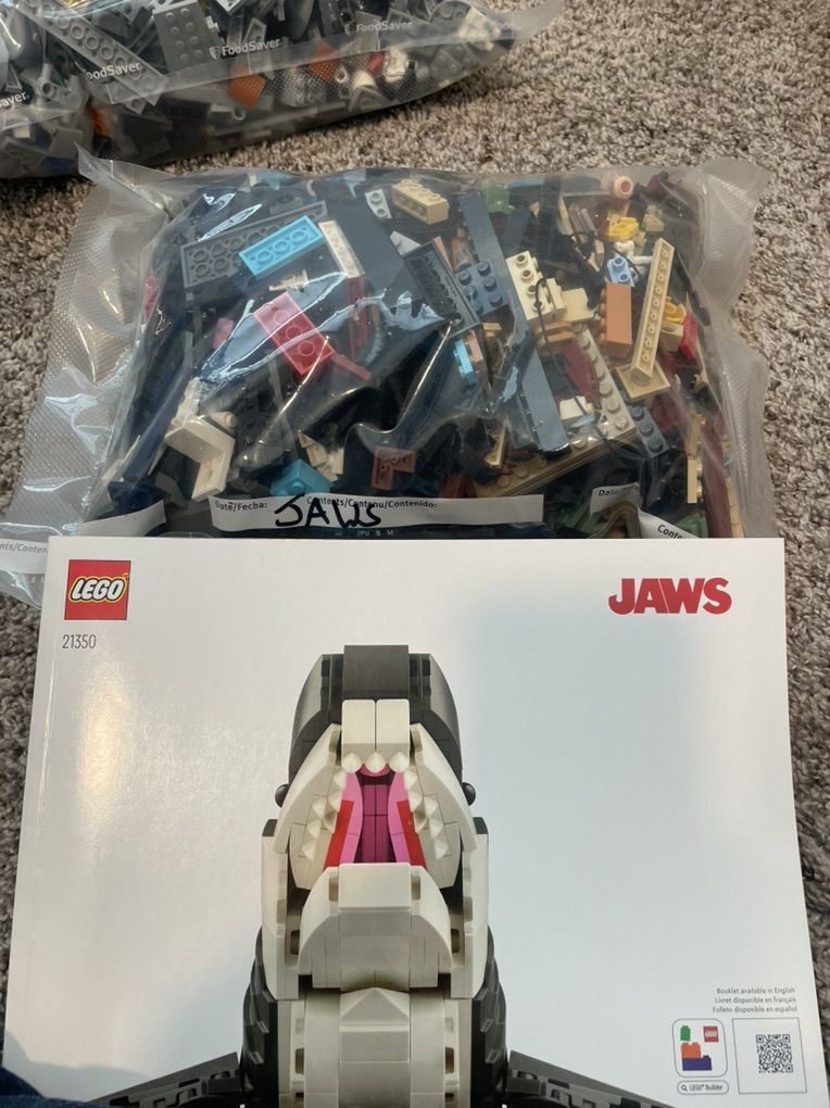 Lego Jaws Attack Boat