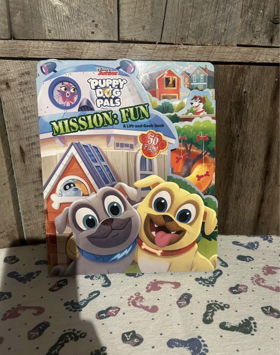 Puppy Dog Pals: Mission Fun (flap Book)