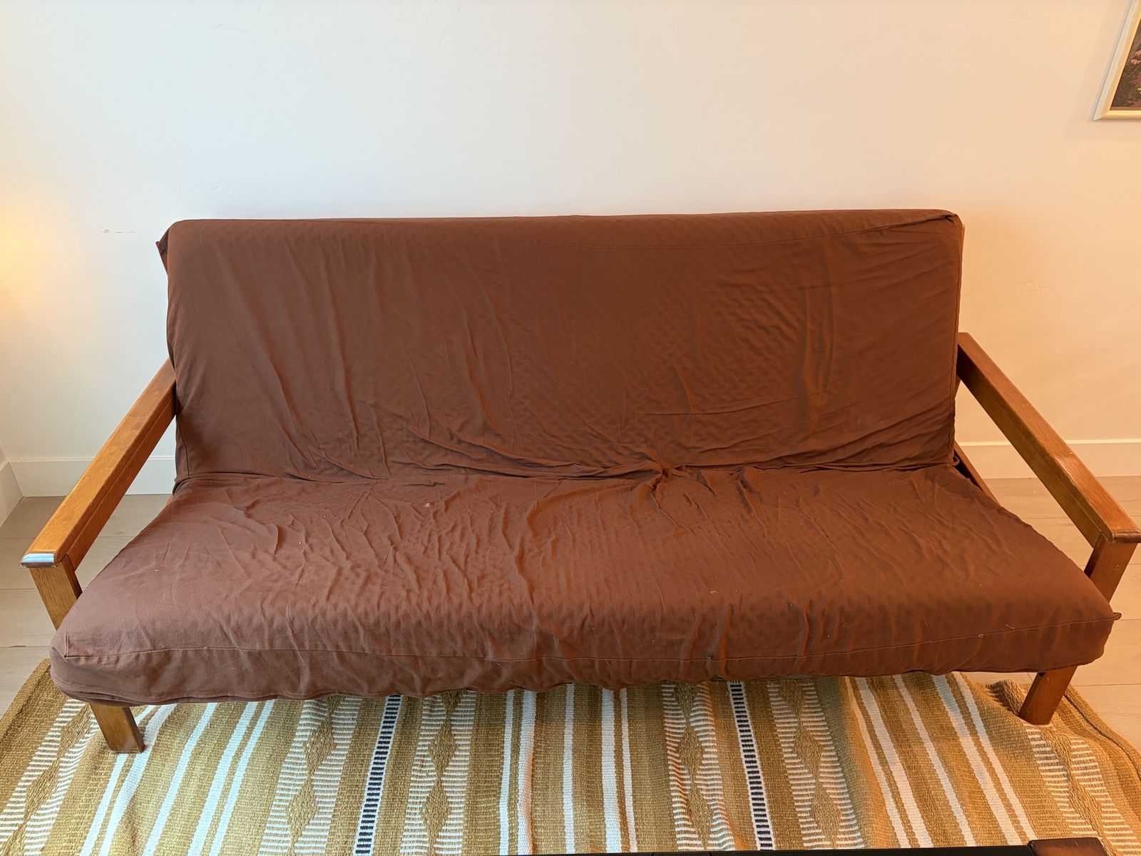 Futon with Wooden Frame
