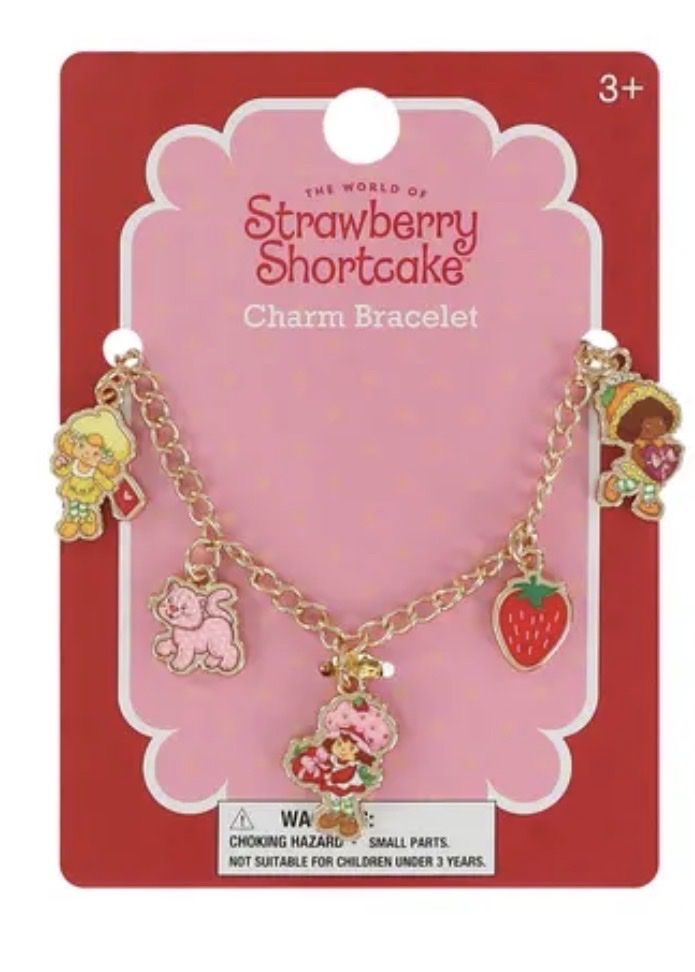 Strawberry shortcake charm bracelet