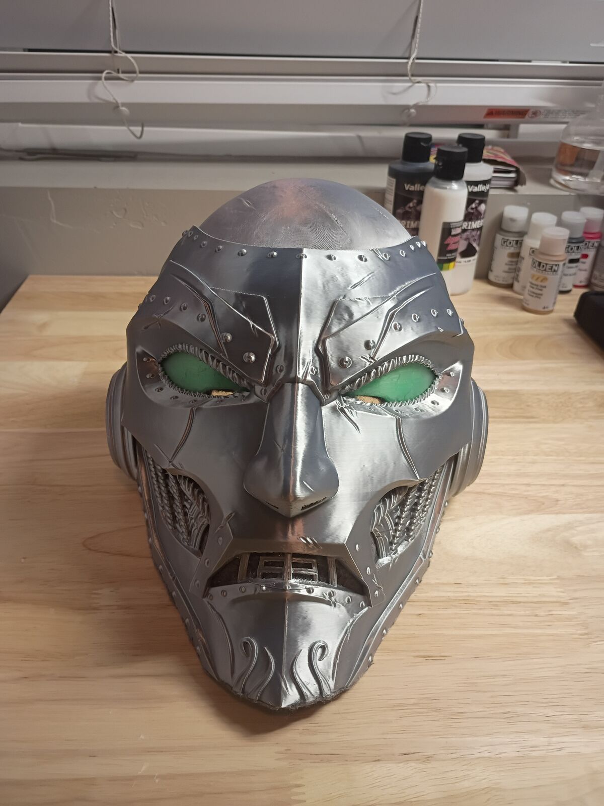 Dr. Doom Cosplay/display helmet