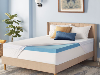 New in Box! Serta 3" Cool Nights Gel Memory Foam Mattress Topper