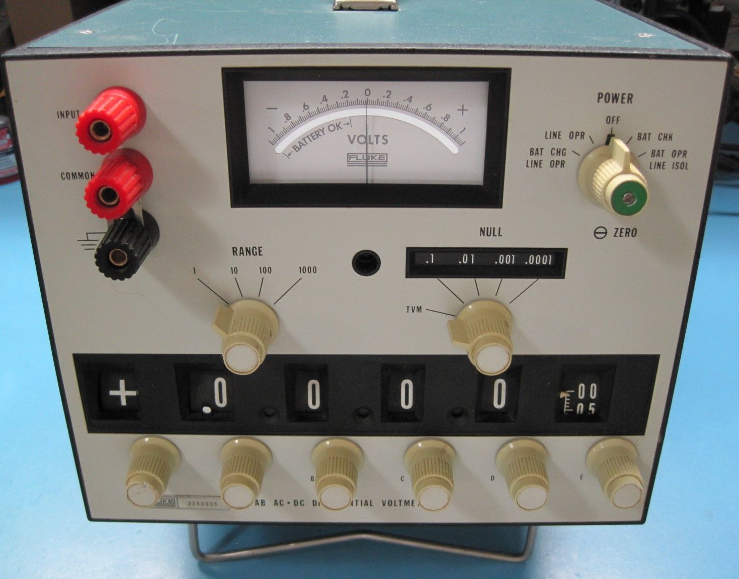 Fluke 887AB AC/DC Differential Voltmeter