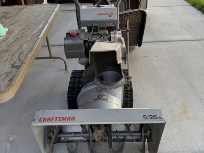 craftsman tracked snow blower