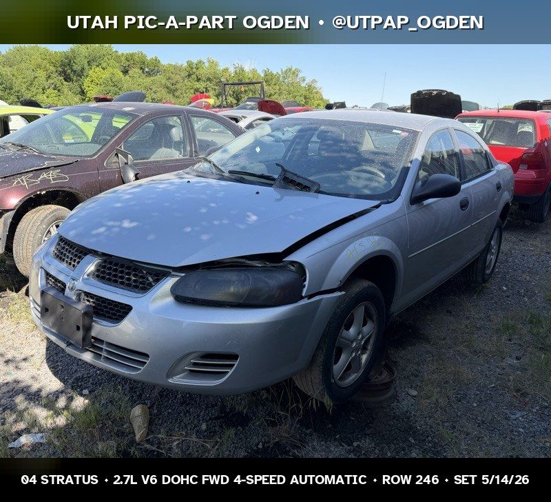 2004 Dodge Stratus Parts - UTPAP Ogden