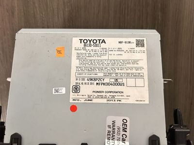 OEM Lexus/Toyota Radio Unit