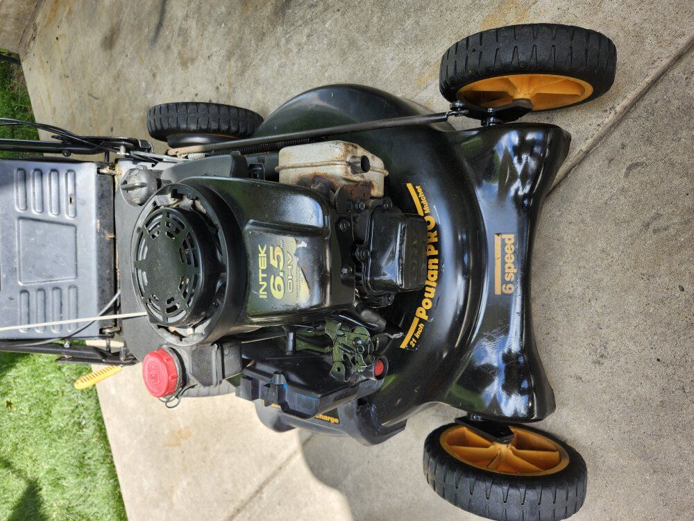 pouland pro lawn mower