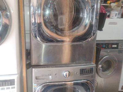 LG jumbo washer and dryer set