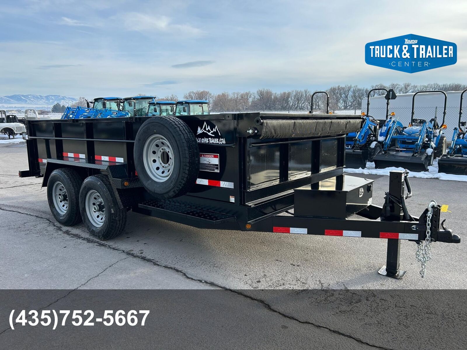 2026 Snake River 14' Dump Trailer