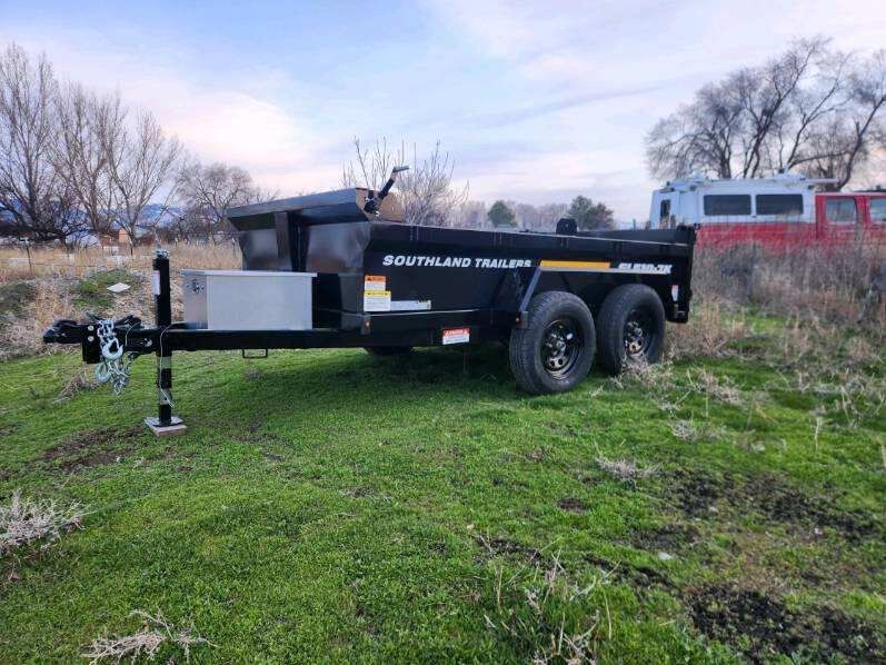 half ton towable dump trailer!