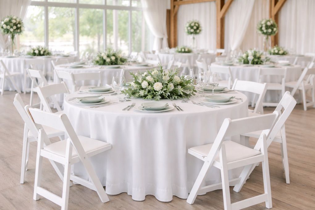 Wedding Chairs And Tables Rentals