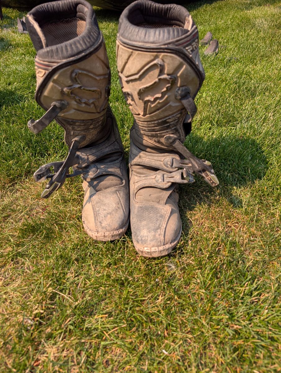 Fox Motocross Boots — Size 11 — Used, Good Shape 125  obo