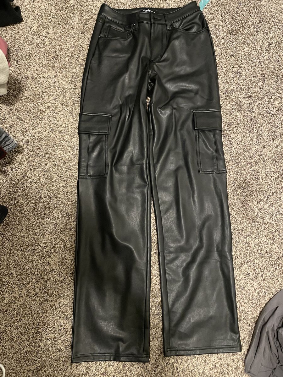 Women's Faux Leather Pants Size 6